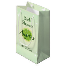 Bolsa de regalo para despedida de soltera en verde