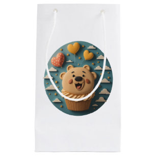 Pequeña Bolsa de regalo para el oso de torta