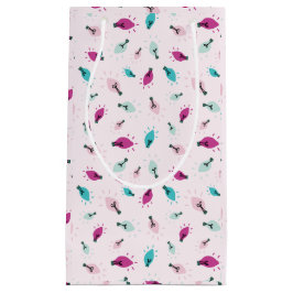 Pequeña bolsa de regalo para guiños rosados