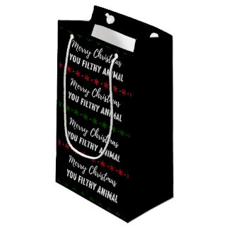 Pequeña Bolsa de regalo para los Navidades solos en casa