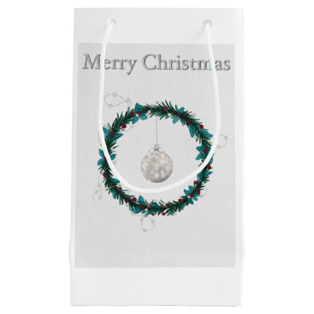 Pequeña Bolsa de regalo para navidades (Anverso)