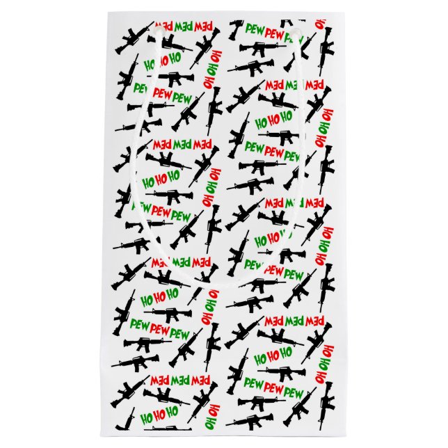 Pequeña Bolsa de regalo para Navidades AR-15 (Anverso)