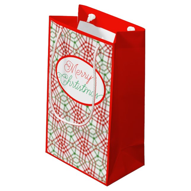 Pequeña Bolsa de regalo para Navidades clásicos (Angulo reverso)