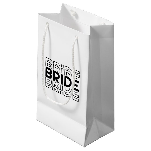 Pequeña Bolsa de regalo para novia de boda (Angulo Anverso)