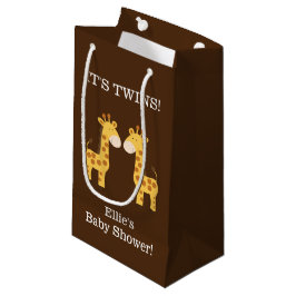 Pequeña Bolsa de regalo para Personalizados gemelos Giraff