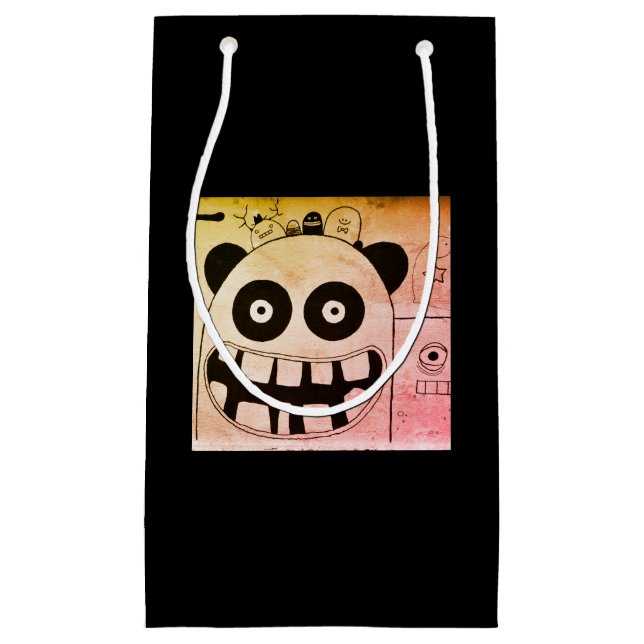 Pequeña Bolsa de regalo para personalizados - MONSTRUO PEQ (Anverso)