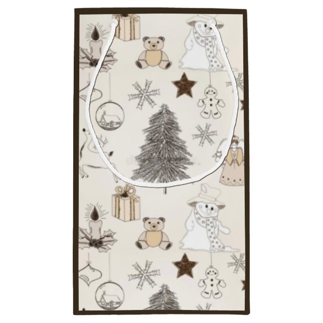 Pequeña Bolsa de regalo para personalizados - Pequeña, bri (Reverso)