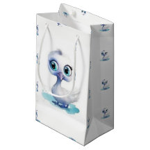 Bolsa de regalo Pato blanco bebé lindo