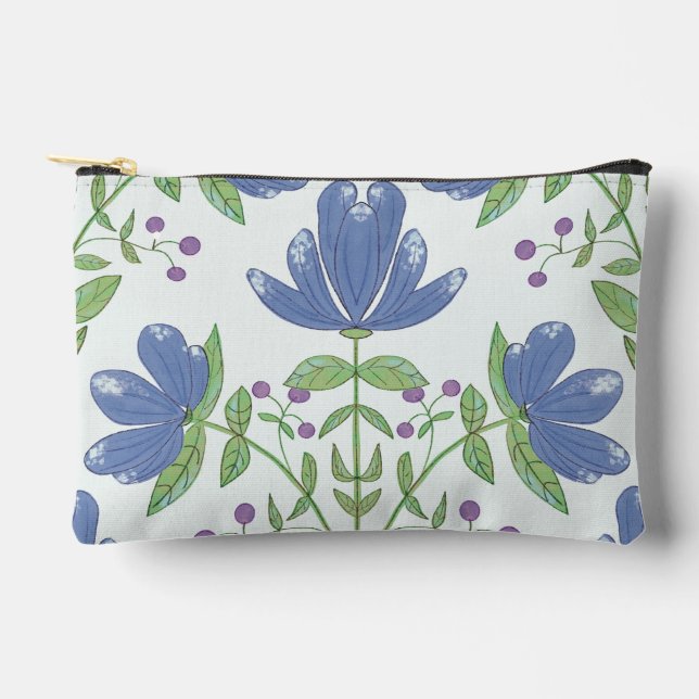 Pequeña Bolsa Floral (Anverso)