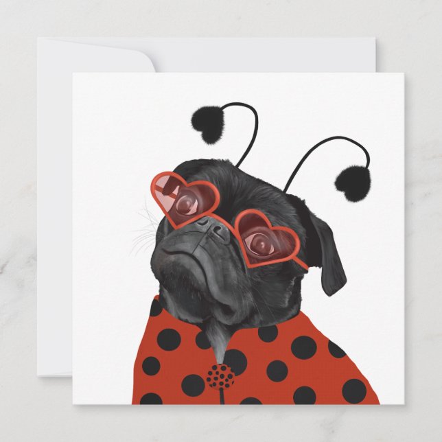 Pequeña Bomba de Amor | Pug Lovers (Anverso)