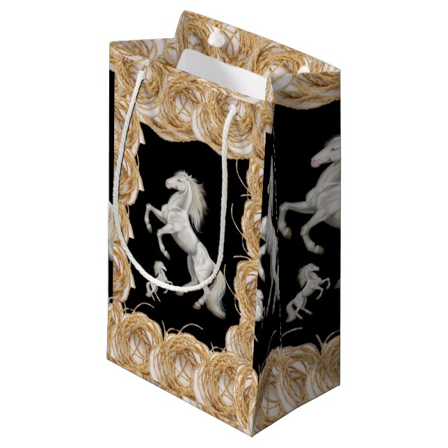 Pequeña Caballo de bolsa de regalo (Angulo Anverso)