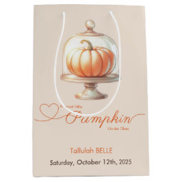 Pequeña calabaza Baby Shower - Bolsa de regalo de