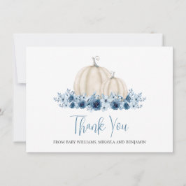 Pequeña Calabaza Niño Baby Shower Gracias