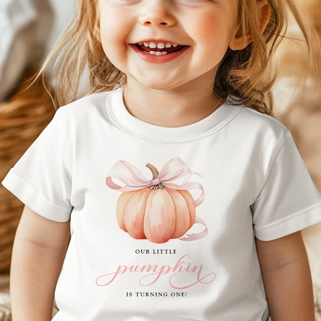 Pequeña Calabaza Primera Camisa de Cumpleaños (Subido por el creador)