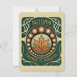 Pequeña Cambiar es una tarjeta mágica de apoyo y estímulo