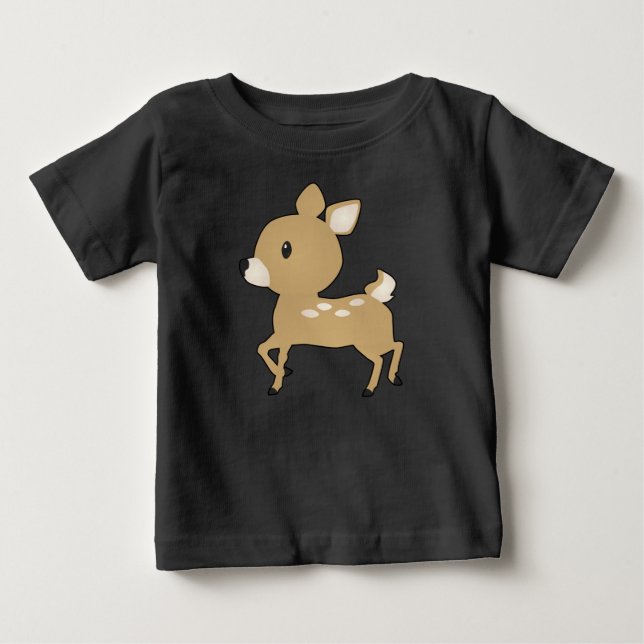 Pequeña Camisa Bebé Fawn (Anverso)