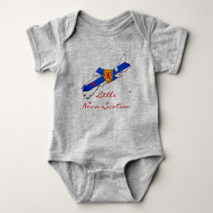 Pequeña camisa del bebé de Nova Scotian Nueva