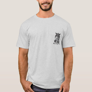 Pequeña camiseta BW del logotipo de LASFS