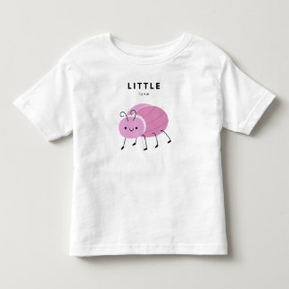 Pequeña camiseta con bug de amor