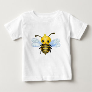 Pequeña camiseta de abeja reina - Pintura