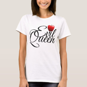 Pequeña camiseta de Apple de la reina malvada