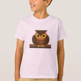 Pequeña camiseta de búho