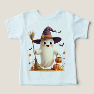 Pequeña camiseta de Fantasma Halloween
