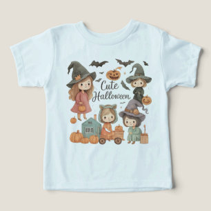 Pequeña camiseta de Halloween - momia de vampiro d