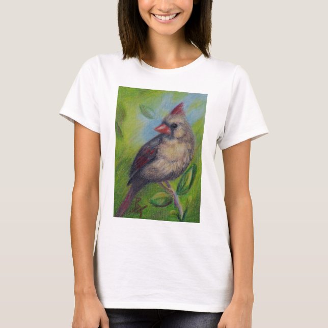 Pequeña camiseta de las señoras del aceo de Srta. (Anverso)