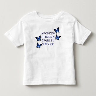 Pequeña camiseta de mariposa de estilo alpino Cute