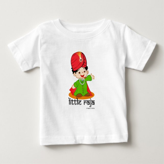 Pequeña Camiseta de Raja Infante/Niño Pequeño (Anverso)