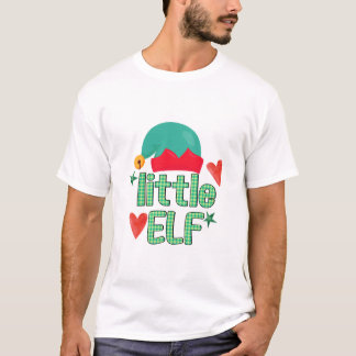 Pequeña camiseta de regalo de Navidad de Elf