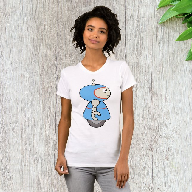 Pequeña camiseta de Robot azul (Subido por el creador)