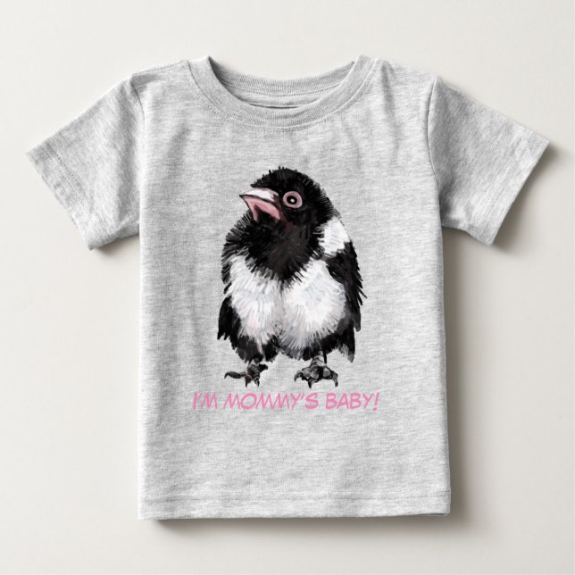 Pequeña camiseta de urraca (Anverso)