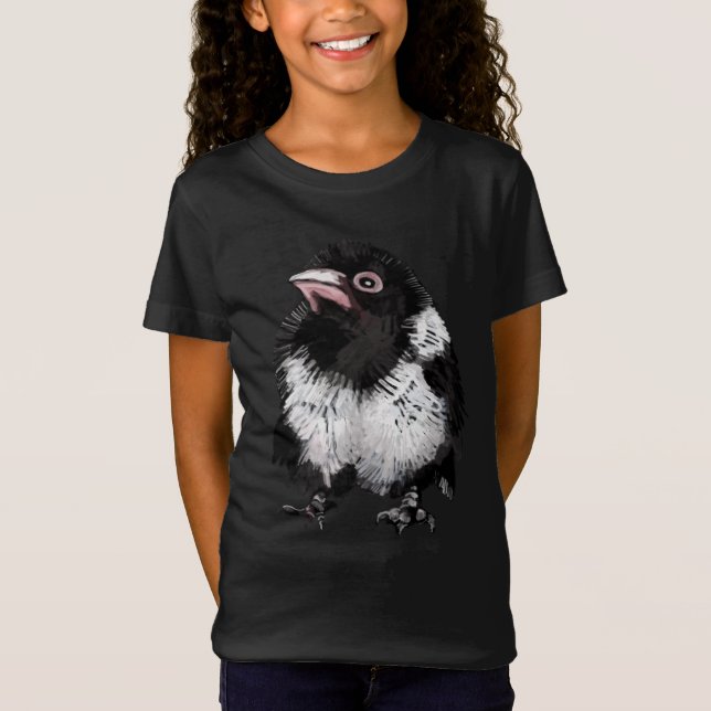 Pequeña camiseta de urraca (Anverso)