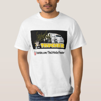 Pequeña camiseta del camionero del individuo