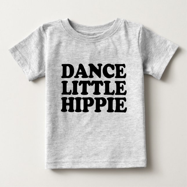 Pequeña camiseta del Hippie de la danza (Anverso)
