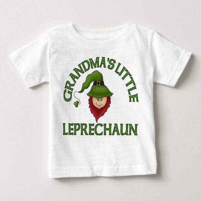 Pequeña camiseta del Leprechaun de la abuela (Anverso)