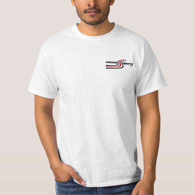 Pequeña camiseta del logotipo - blanco (Anverso)