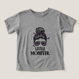 Pequeña camiseta monstruo de Halloween