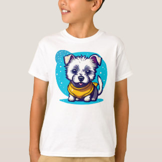 Pequeña camiseta occidental