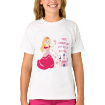 Pequeña camiseta Princesa
