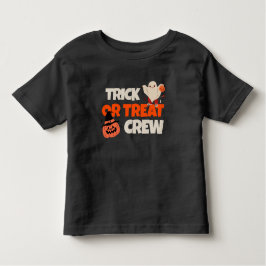 Pequeña Camiseta Trick O Trew Crew