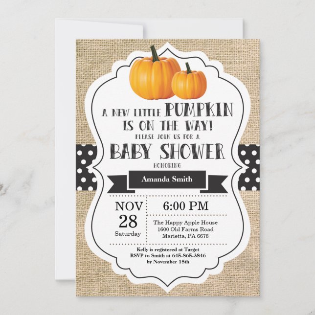 Pequeña Carrera de Invitación Baby Shower de Calab (Anverso)