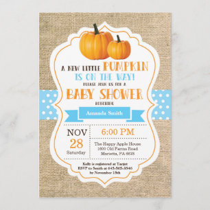 Pequeña Carrera de Invitación Baby Shower de Calab