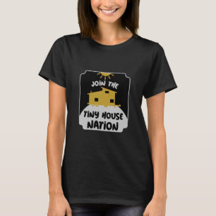 Pequeña casa viva - Pequeña casa con camiseta de l