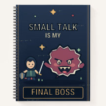 Pequeña Charla Es Mi Jefe Final Divertido Cuaderno