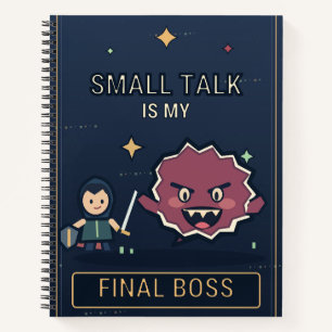Pequeña Charla Es Mi Jefe Final Divertido Cuaderno
