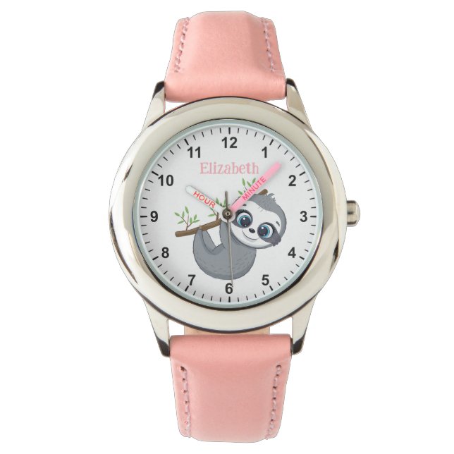 Pequeña Chica eslovaco primer reloj (Anverso)