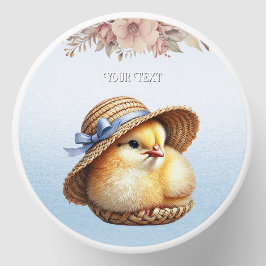 Pequeña Cinta Azul de Chick Mini Velas Favoritos